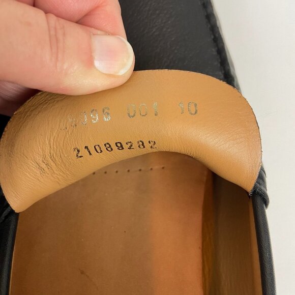 Hugo Boss Black Moccasins Driver  Loafers Soft Leather Sz 10 Like NEW main image 10